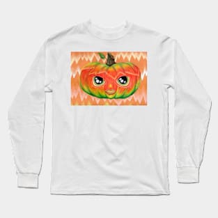 Halloween Glowing Jackie-Latern Long Sleeve T-Shirt